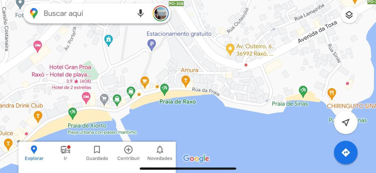 Apartamento Lb, Vistas A La Ria Raxo Buitenkant foto